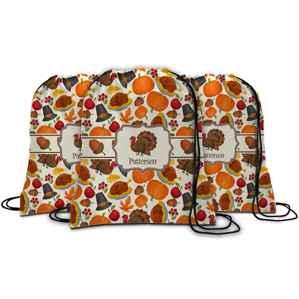 Traditional Thanksgiving String Backpack - MAIN