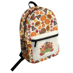 Traditional Thanksgiving Student Backpack (Personalized)