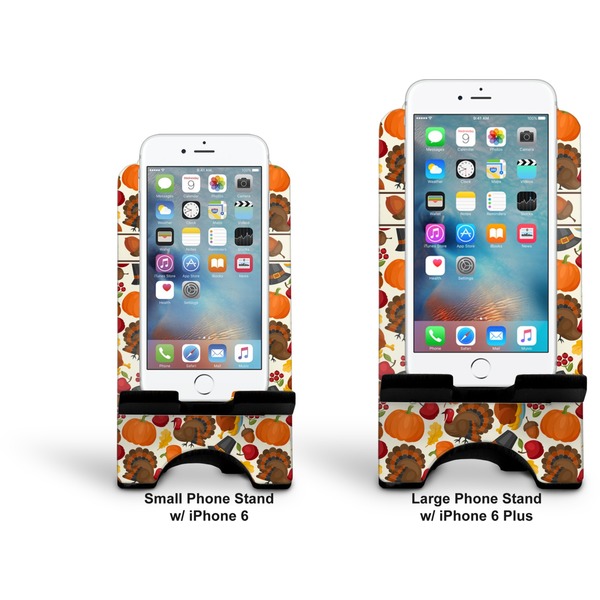 Traditional Thanksgiving Stylized Phone Stand - Comparison