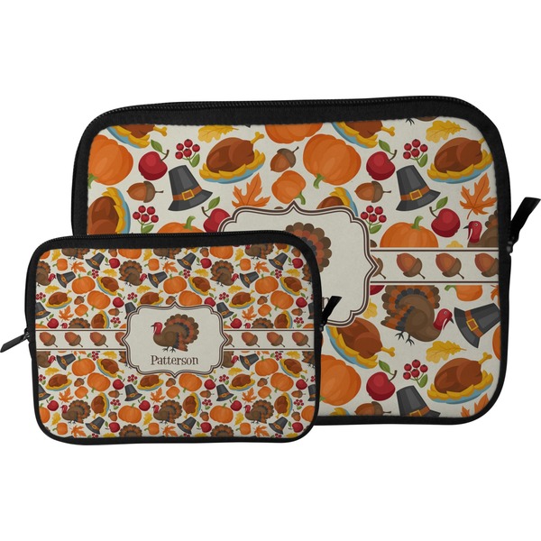 Traditional Thanksgiving Tablet Sleeve (Size Comparison)