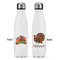 Traditional Thanksgiving Tapered Water Bottle - Apvl 17oz.