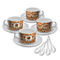 Traditional Thanksgiving Tea Cup - Set of 4 (Personalized)