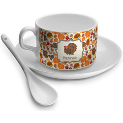 Traditional Thanksgiving Tea Cup - Single (Personalized)