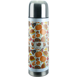 Traditional Thanksgiving Stainless Steel Thermos (Personalized)