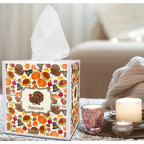 Traditional Thanksgiving Tissue Box - LIFESTYLE