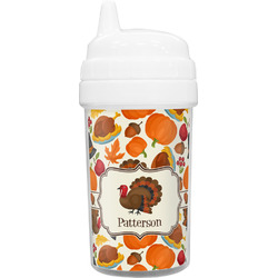 Traditional Thanksgiving Toddler Sippy Cup (Personalized)
