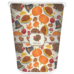 Traditional Thanksgiving Waste Basket (Personalized)