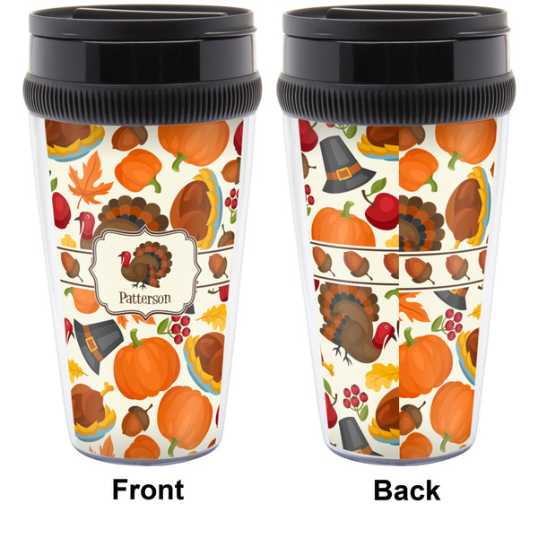 Traditional Thanksgiving Travel Mug Approval (Personalized)