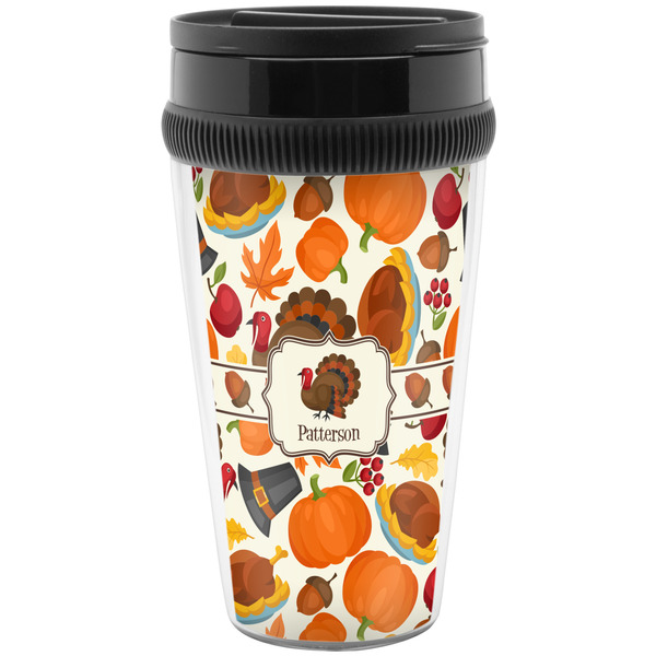 Custom Traditional Thanksgiving Acrylic Travel Mug without Handle (Personalized)