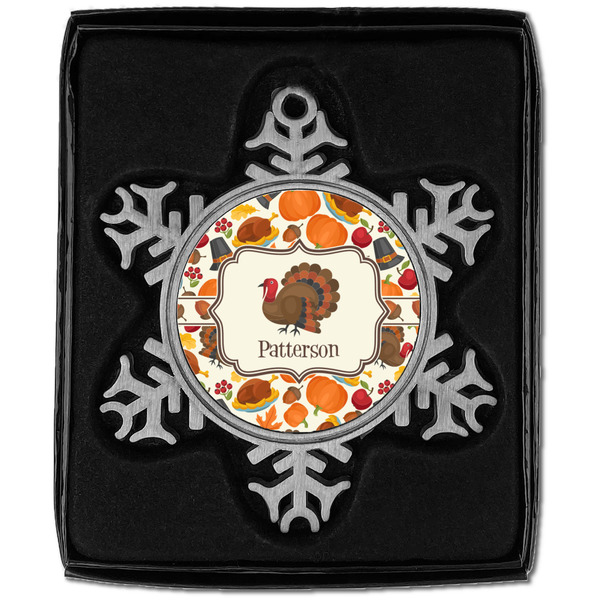 Traditional Thanksgiving Vintage Snowflake - In box