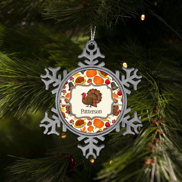Traditional Thanksgiving Vintage Snowflake - (LIFESTYLE)