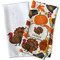 Traditional Thanksgiving Waffle Weave Towels - Two Print Styles