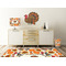 Traditional Thanksgiving Wall Graphic Decal Wooden Desk
