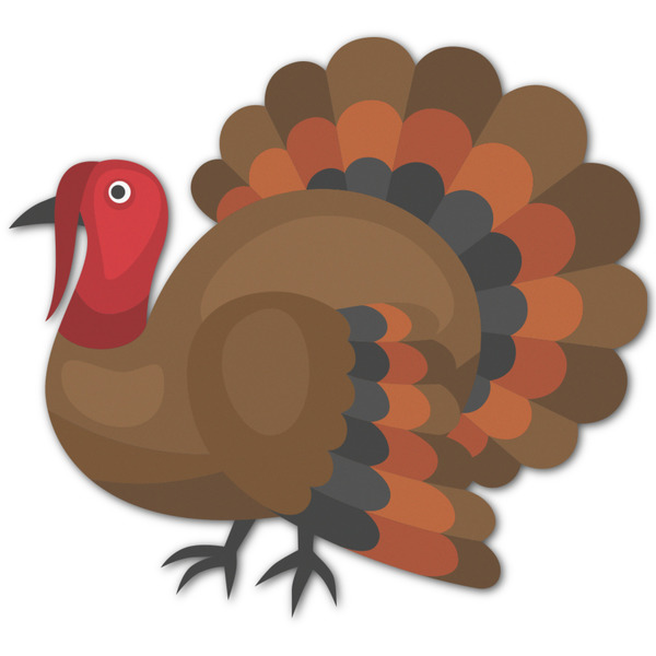 Custom Traditional Thanksgiving Graphic Decal - Medium