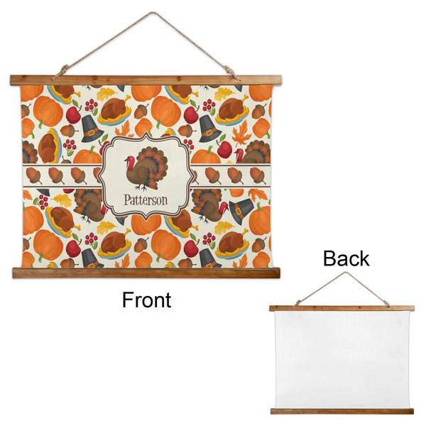 Traditional Thanksgiving Wall Hanging Tapestry - Landscape - APPROVAL