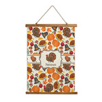 Traditional Thanksgiving Wall Hanging Tapestry (Personalized)