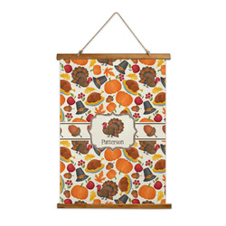 Traditional Thanksgiving Wall Hanging Tapestry - Tall (Personalized)