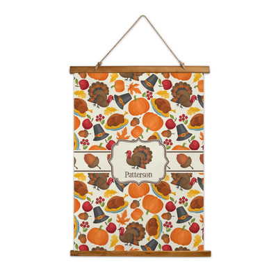 Traditional Thanksgiving Wall Hanging Tapestry (Personalized)