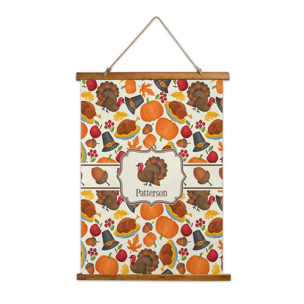 Custom Traditional Thanksgiving Wall Hanging Tapestry (Personalized)