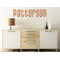Traditional Thanksgiving Wall Name Decal On Wooden Desk