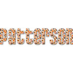 Traditional Thanksgiving Name/Text Decal - Custom Sizes (Personalized)