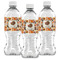 Traditional Thanksgiving Water Bottle Labels - Front View