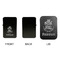 Traditional Thanksgiving Windproof Lighters - Black, Single Sided, w Lid - APPROVAL