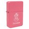 Traditional Thanksgiving Windproof Lighter - Pink - Single Sided (Personalized)