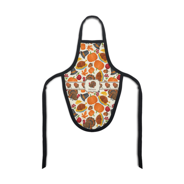 Custom Traditional Thanksgiving Bottle Apron (Personalized)