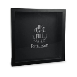 Traditional Thanksgiving Wine Cork Shadow Box - 12in x 12in (Personalized)