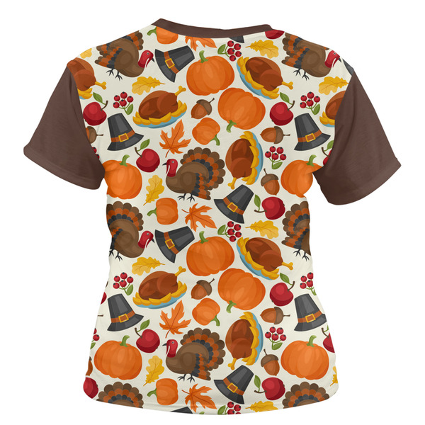 Traditional Thanksgiving Women's T-shirt Back