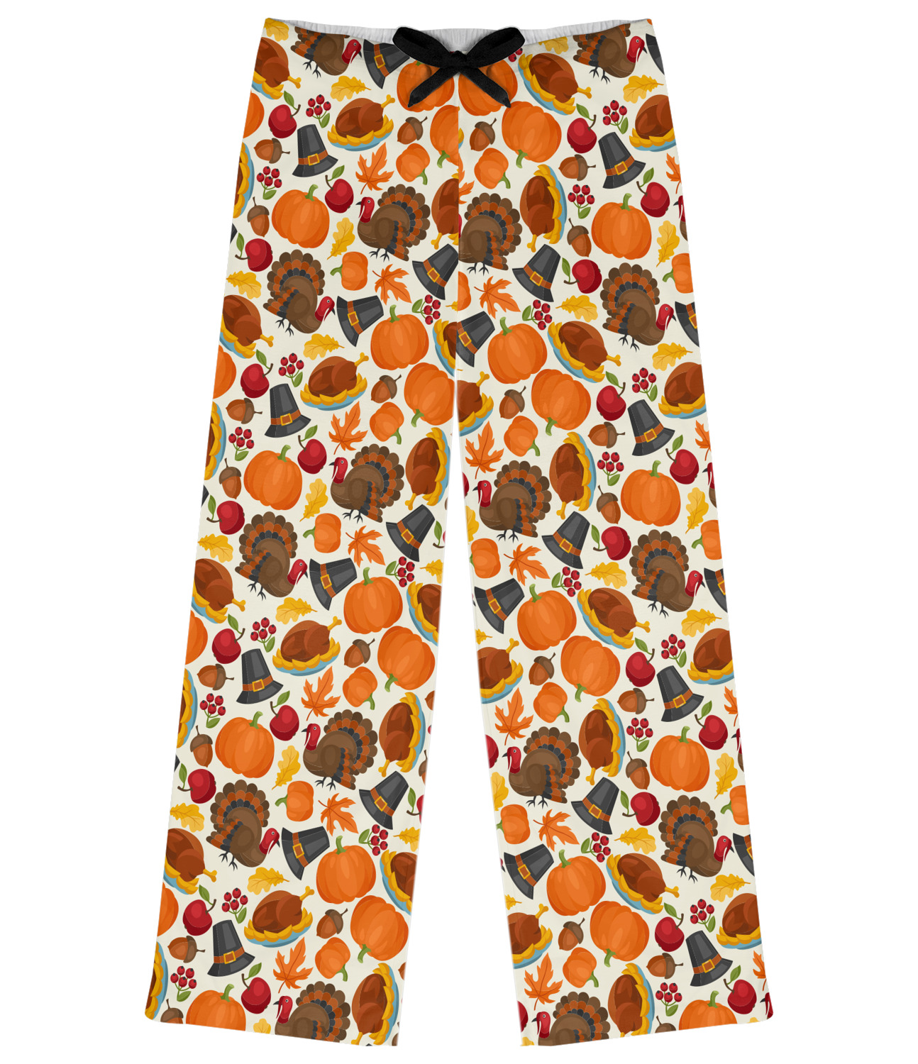 RNK Shops Old Fashioned Thanksgiving Womens Pajama Pants Personalized 
