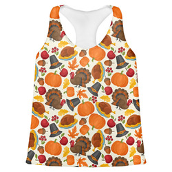 Traditional Thanksgiving Womens Racerback Tank Top - Small