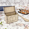 Traditional Thanksgiving Wood Recipe Boxes - Lifestyle