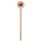 Traditional Thanksgiving Wooden 6" Food Pick - Round - Single Pick