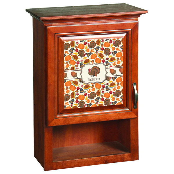 Traditional Thanksgiving Wooden Cabinet Decal (Medium)