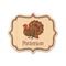 Traditional Thanksgiving Wooden Sticker - Main