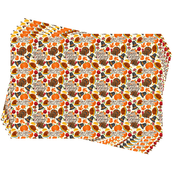 Traditional Thanksgiving Wrapping Paper - 5 Sheets Approval