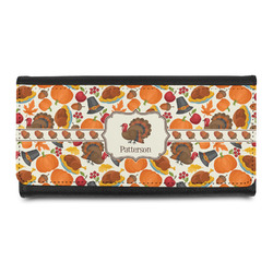 Traditional Thanksgiving Leatherette Ladies Wallet (Personalized)