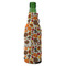 Traditional Thanksgiving Zipper Bottle Cooler - ANGLE (bottle)