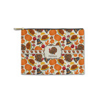 Traditional Thanksgiving Zipper Pouch - Small - 8.5"x6" (Personalized)