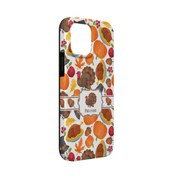 Traditional Thanksgiving iPhone Case - Rubber Lined - iPhone 13 Mini (Personalized)