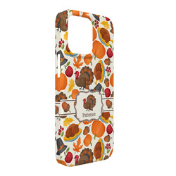 Traditional Thanksgiving iPhone Case - Plastic - iPhone 13 Pro Max (Personalized)