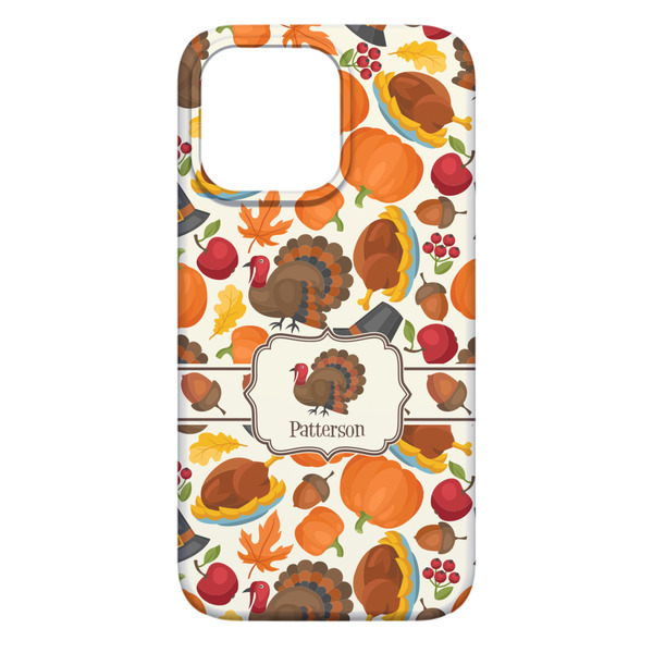 Traditional Thanksgiving iPhone 13 Pro Max Case - Back