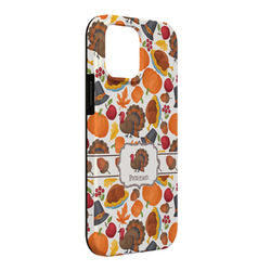 Traditional Thanksgiving iPhone Case - Rubber Lined - iPhone 13 Pro Max (Personalized)