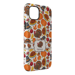 Traditional Thanksgiving iPhone Case - Rubber Lined - iPhone 14 Pro Max (Personalized)