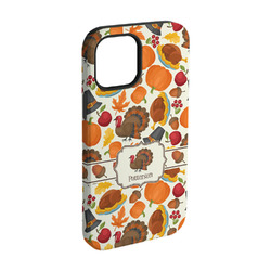 Traditional Thanksgiving iPhone Case - Rubber Lined - iPhone 15 Pro (Personalized)