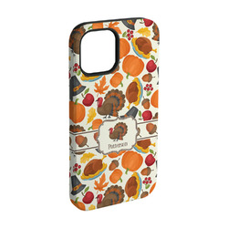Traditional Thanksgiving iPhone Case - Rubber Lined - iPhone 15 (Personalized)