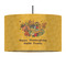 Happy Thanksgiving 12" Drum Pendant Lamp - Fabric (Personalized)