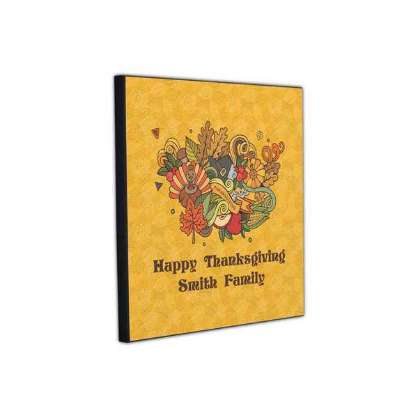 Happy Thanksgiving 12x12 Wood Print - Angle View